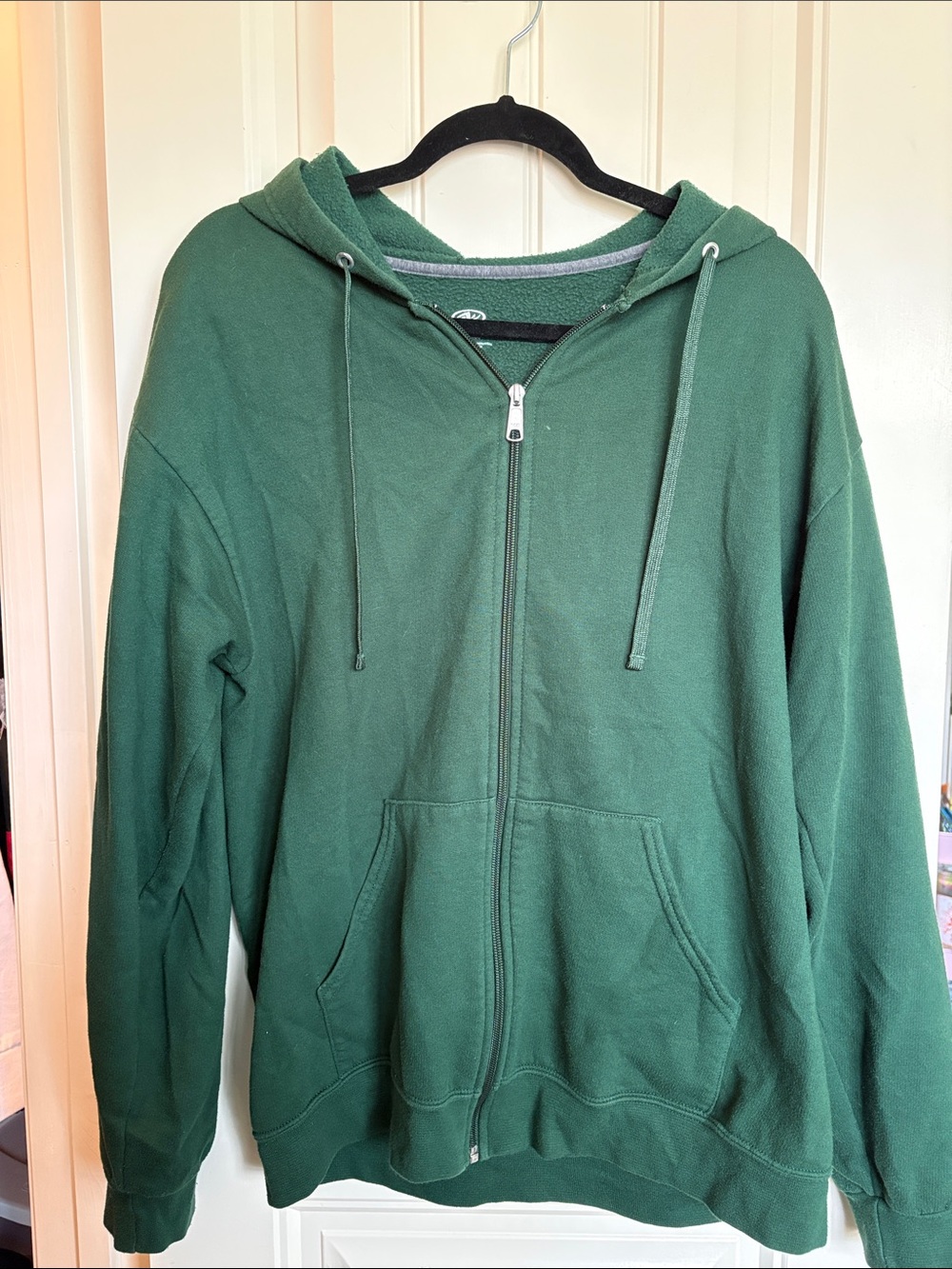 Athletic Works Forest Green Fleece Zip Jacket